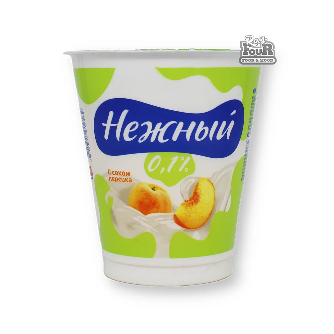 Յոգուրտ «Нежный» դեղձի հյութով 1.2% 320գ